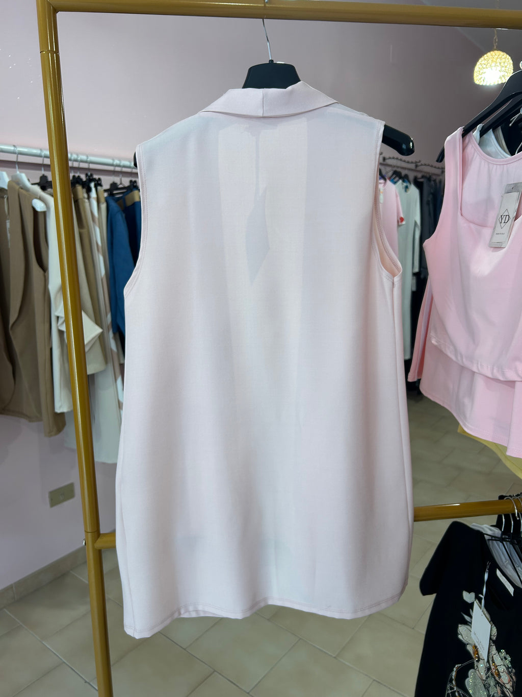 Blazer senza maniche