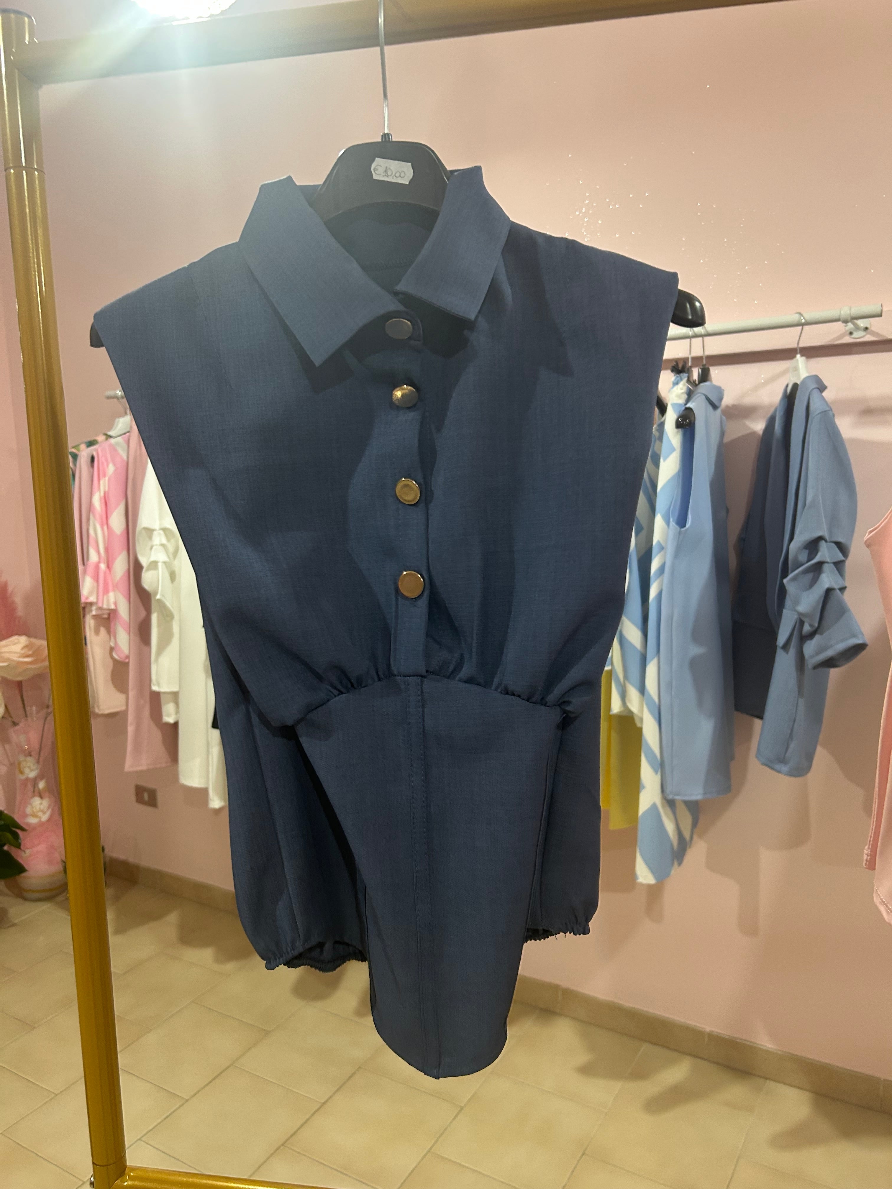 Camicia crop