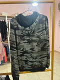 Maglia maniche lunghe con cappuccio