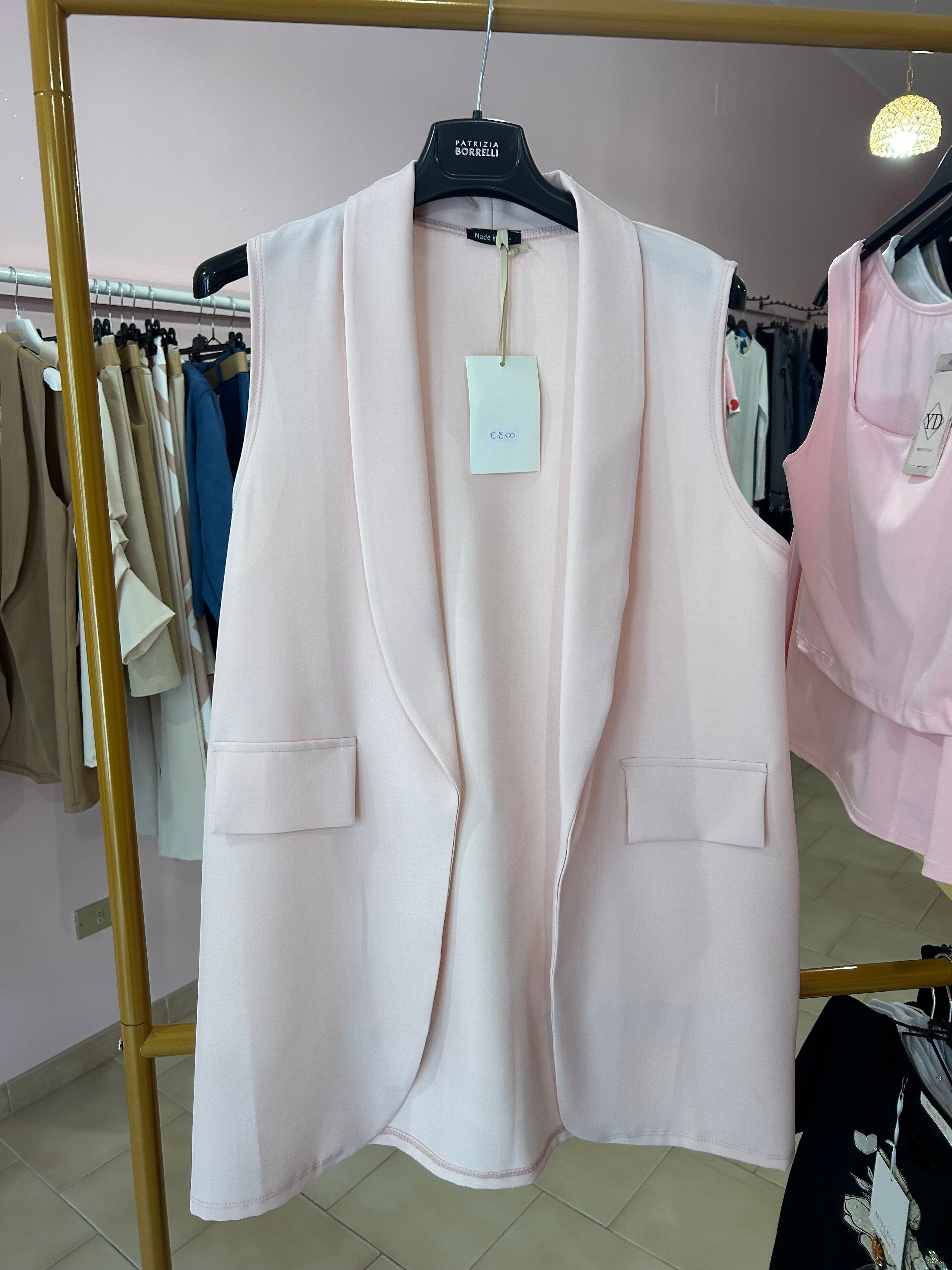 Blazer senza maniche